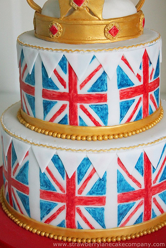 Diamond Jubilee Celebration Cake (Union Jack Theme)