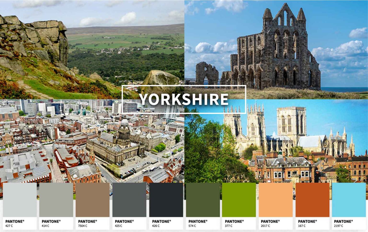 Design palettes chart out the exact Pantone colour tones of UK - DAILY ...