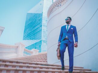 You don't have to spend a million to look like a millionaire - man in blue suit