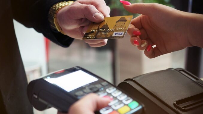 savviest spenders - black payment terminal