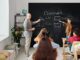 teacher talking to the class
