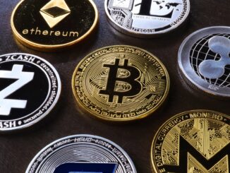 Is Bitcoin mining feasible for UK businesses? -various cryptocurrency on table