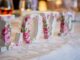 Wedding spend up by 90% in 2021- festive decoration for celebration party in restaurant