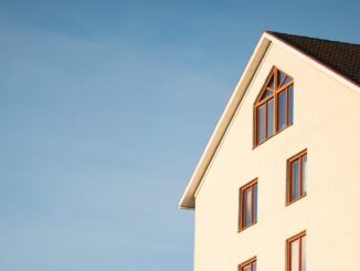 apartment architecture blue sky building