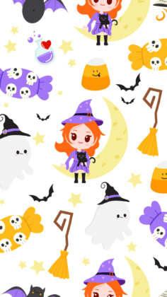 40 cute Halloween aesthetic wallpapers