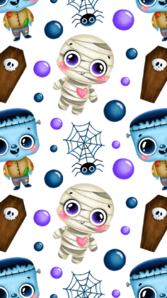 40 cute Halloween aesthetic wallpapers