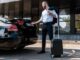 picking up a rental car