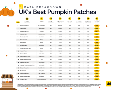 Where to Pick Pumpkins with the Kids in 2025