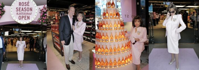 Dame Joan Collins Has Officially Declared Rosé Season Open — With M&S Food's Biggest Ever Wine Range