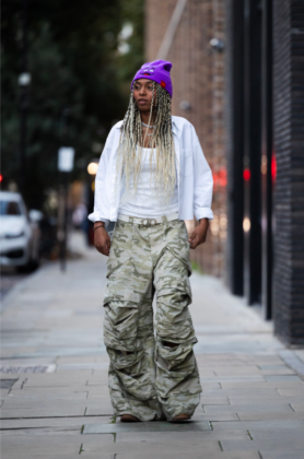 Grimace Goes Haute Couture: McDonald's Charity Beanie Storms London Fashion Week