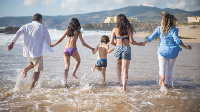 Sun, sea and shared memories - family holidays continue to be a priority for UK parents